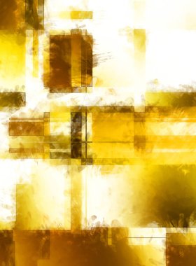 Modern sanat. Renkli çağdaş sanat eserleri. Renkli boya darbeleri. Soyut arkaplanda fırça darbeleri. Fırça boyası. Eşsiz duvar sanatı.