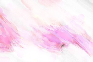 Çağdaş sanat. El yapımı resim. Modern sanat eserleri. Yüzeyde suluboya fırça darbeleriyle resim yapmak. 2D çizim. Sanatsal arkaplan resmi. Tablo üzerinde soyut resim. Renkli doku.