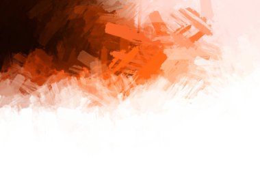 Modern sanat. Taranmış Boyalı Soyut Arkaplan. Fırça darbesi ile boyanmış. Boya darbeleri. 2B Görüntü.