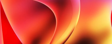 Soyut arkaplan. Değişken renk değişim dalgaları, dinamik hareketlerle. Işık dalgalarının neon renkli soyut tasarımı. Duvar kağıdı, afiş, arkaplan, kart, kitap illüstrasyonu, web sitesi.