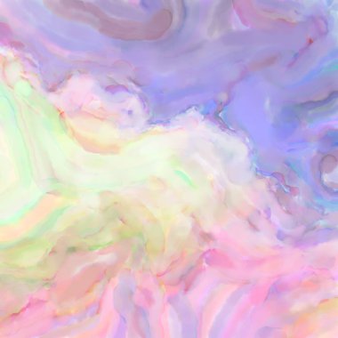 Çağdaş sanat. El işçiliğinin renkli dokusu. Modern resim. Yüzeyde suluboya vuruşlar. Sanatsal arkaplan resmi. Tablo üzerinde soyut resim. Fırça darbeleri.