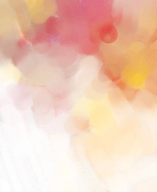 Pastel renklerde suluboya resim. Poster, duvar sanatı, afiş, kart, kitap kapağı ya da ambalaj için rahatlatıcı kompozisyonun yumuşak renkli çizimi. Modern fırça darbeleri resim.