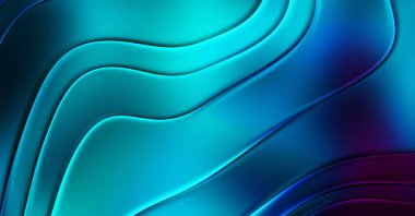 Soyut desen parlak renk arkaplanı. Canlı, dalgalı, dalgalı doku duvarı. Yaratıcı ve güzel duvar kâğıdı.