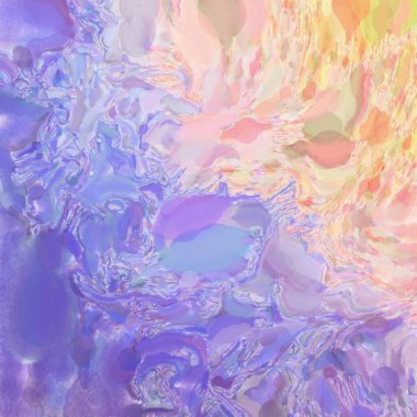 Çağdaş sanat. El işçiliğinin renkli dokusu. Modern resim. Yüzeyde suluboya vuruşlar. Sanatsal arkaplan resmi. Tablo üzerinde soyut resim. Fırça darbeleri. 