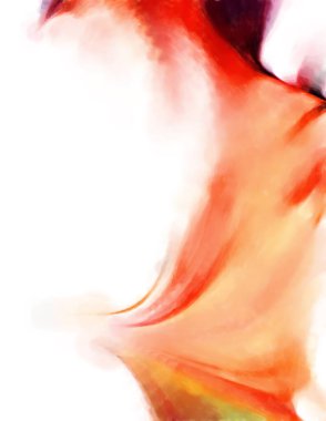 Modern sanat. Renkli çağdaş sanat eserleri. Renkli boya darbeleri. Soyut arkaplanda fırça darbeleri. fırça boyası.