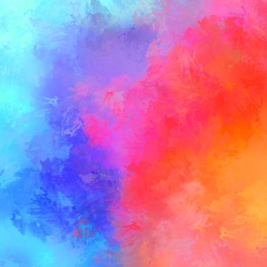 Boya darbeleri. 2D İllüstrasyon. Taranmış Boyalı Soyut Arkaplan. Fırça darbesi ile boyanmış. Modern sanat.