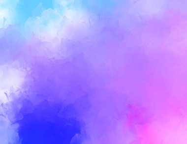 Yaratıcı soyut resim. Artistik fırça darbeleriyle donatılmış. Renkli ve canlı bir illüstrasyon. boyalı sanat.