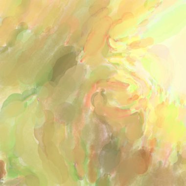 Çağdaş sanat. El işçiliğinin renkli dokusu. Modern resim. Yüzeyde suluboya vuruşlar. Sanatsal arkaplan resmi. Tablo üzerinde soyut resim. Fırça darbeleri. 