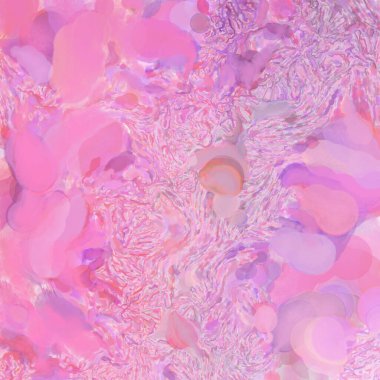 El yapımı sürreal soyut desenli suluboya. Modern sanatsal resim. 2D çizim. Arkaplan boyası karışımı. Yaratıcı duvar sanatı. Çağdaş sanat.