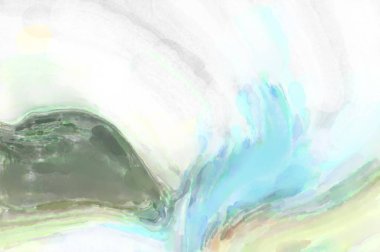 Suluboya fırça darbeleri. Modern sanat. Soyut doku. 2D çizim. Yüzeyde etkileyici el yapımı suluboya. Renkli bir fon. Çok renkli arkaplan. Çağdaş duvar sanatı. 