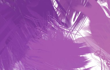 Renkli fırça darbelerinin 2B çizimi. Dekoratif doku resmi. Canlı boya desenli arka plan. Kaotik fırça darbeleri resim.