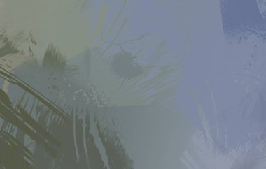 Renkli fırça darbelerinin soyut arkaplanı. fırçalanmış canlı duvar kağıdı. resmedilmiş sanat eseri. Eşsiz ve yaratıcı illüstrasyon.