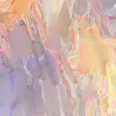 Soyut doku. Yüzeyde etkileyici el yapımı suluboya. Suluboya fırça darbeleri. Modern sanat. Çok renkli arkaplan. Çağdaş duvar sanatı. Renkli bir fon. 2d illüstrasyon.