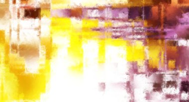 Modern sanat. Renkli çağdaş sanat eserleri. Renkli boya darbeleri. Soyut arkaplanda fırça darbeleri. Fırça boyası. Eşsiz duvar sanatı.