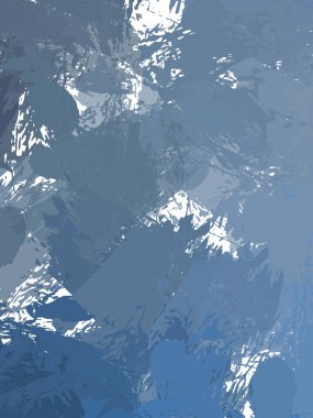 Renkli fırça darbelerinin 2B çizimi. Dekoratif doku resmi. Canlı boya desenli arka plan. Kaotik fırça darbeleri resim.