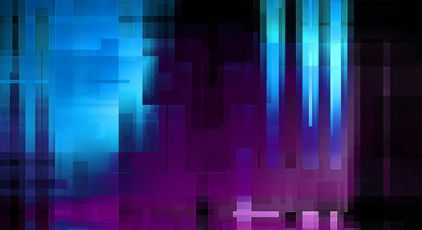 Futuristic Abstract Geometric Wallpaper Geometrical Colorful Shapes Rectangular Shapes Background — Stock Photo, Image