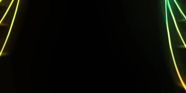 Неоновая Красочная Абстрактная Конструкция Световых Волн Цифровой Фон Эффектом Сияния — стоковое фото