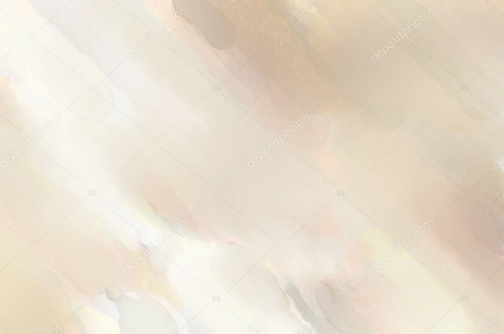 Modern art painting. Artistic watercolored backdrop material. Unique watercolor random pattern. Creative abstraction. Digital texture wallpaper. 2d illustration. 