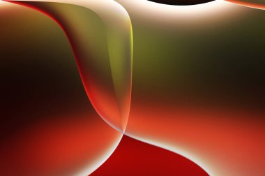 Soyut arkaplan. Değişken renk değişim dalgaları, dinamik hareketlerle. Işık dalgalarının neon renkli soyut tasarımı. Duvar kağıdı, afiş, arkaplan, kart, kitap illüstrasyonu, web sitesi.