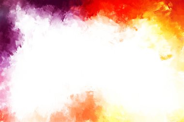 Modern sanat. Taranmış Boyalı Soyut Arkaplan. Fırça darbesi ile boyanmış. Boya darbeleri. 2B Görüntü