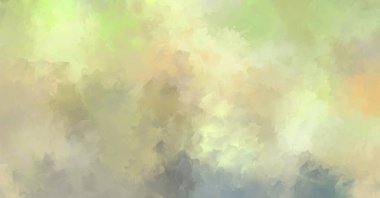 Sanatsal soyut arkaplan. Doku boyalı duvar kağıdı. Boya darbeleriyle yaratıcı bir illüstrasyon. Fırça desenli resim.