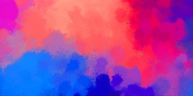 resmedilmiş sanat eseri. fırçalanmış canlı duvar kağıdı. Eşsiz ve yaratıcı illüstrasyon. Renkli fırça darbelerinin soyut arkaplanı. 