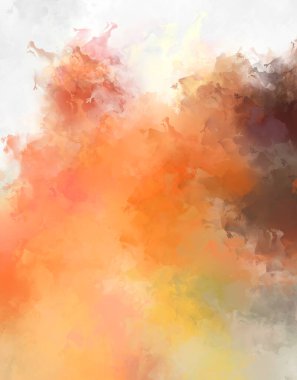 Renkli fırça darbelerinin soyut arkaplanı. fırçalanmış canlı duvar kağıdı. resmedilmiş sanat eseri. Eşsiz ve yaratıcı illüstrasyon.