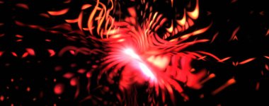 Işık parçacık izleri. Parlayan parçacıkları ve çizgileri olan ışık patlaması yıldızı. Güzel hareketli soyut ışın arkaplanı.