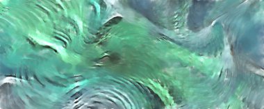 Modern sanat. Renkli çağdaş sanat eserleri. Renkli boya darbeleri. Soyut arkaplanda fırça darbeleri. fırça boyası.