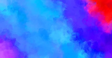 Taranmış Boyalı Soyut Arkaplan. Fırça darbesi ile boyanmış. Sanatsal canlılık ve renkli duvar kağıdı.