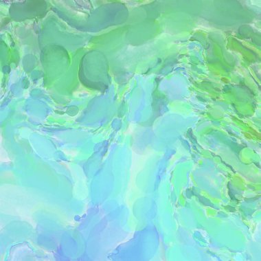 El yapımı sürreal soyut desenli suluboya. Modern sanatsal resim. 2D çizim. Arkaplan boyası karışımı. Yaratıcı duvar sanatı. Çağdaş sanat.