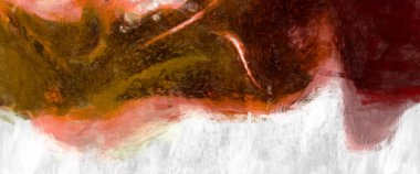 Soyut arkaplanda pürüzlü fırça darbeleri. Fırça boyası. Renkli boya darbeleri. Eşsiz duvar sanatı. Tuvaldeki modern sanat. Renkli çağdaş sanat eserleri. 