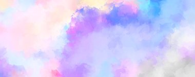 Sanatsal soyut arkaplan. Doku boyalı duvar kağıdı. Boya darbeleriyle yaratıcı bir illüstrasyon. Fırça desenli resim.