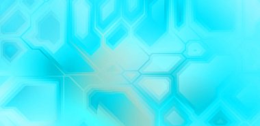 Renkli ve canlı geometrik şekiller katmanları var. Bir teknoloji planının dijital illüstrasyonu. Gelecekçi tasarım şablonu.