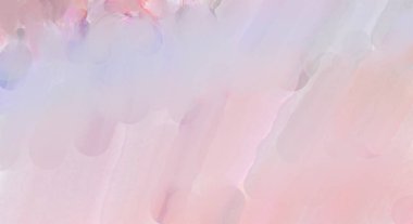 Yumuşak suluboya duvar kağıdı. Hafifçe fırçalanmış renkleri olan sanatsal bir resim. Pastel renkler arkaplana dokunmuş. Soyut duvar sanatı..