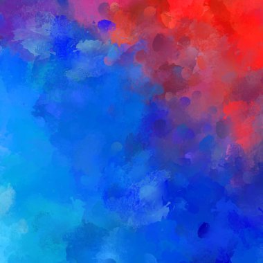 Duvar sanatı Eşsiz ve yaratıcı illüstrasyon. Fırça darbesi ile boyanmış. Renkli fırça darbelerinin soyut arkaplanı. Fırçalanmış canlı duvar kâğıdı. Boyalı sanatsal yaratım.