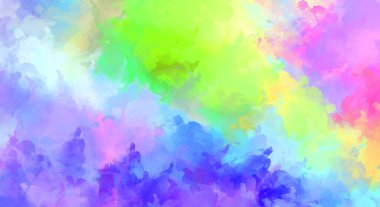 Modern sanat. Taranmış Boyalı Soyut Arkaplan. Fırça darbesi ile boyanmış. Boya darbeleri. 2B Görüntü.