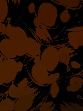 Duvar sanatı Eşsiz ve yaratıcı illüstrasyon. Fırça darbesi ile boyanmış. Renkli fırça darbelerinin soyut arkaplanı. Fırçalanmış canlı duvar kâğıdı. Boyalı sanatsal yaratım.