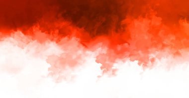 Renkli fırça darbelerinin 2D çizimi. Dekoratif desenli resim. canlı boya desenli arkaplan.