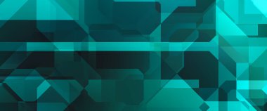 Soyut geometrik duvar kağıdı. Geometrik renkli şekiller. Çokgen arka plan. Bir teknolojinin dijital illüstrasyonuName.