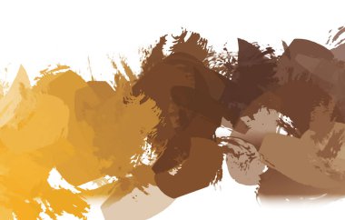 resmedilmiş sanat eseri. fırçalanmış canlı duvar kağıdı. Eşsiz ve yaratıcı illüstrasyon. Renkli fırça darbelerinin soyut arkaplanı. 