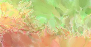 Yumuşak suluboya duvar kağıdı. Hafifçe fırçalanmış renkleri olan sanatsal bir resim. Pastel renkler arkaplana dokunmuş. Soyut duvar sanatı..