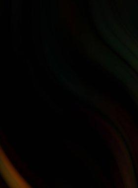 Siyah arka planda renkli düz çizgiler. Sıvı ve sıvı renkli dalgalar karanlıkta akıyor. Duvar kağıdı, afiş, arkaplan, kart, kitap, kapak, poster, afiş, broşür