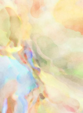 2D çizim. Sanatsal arkaplan resmi. Tablo üzerinde soyut resim. Çağdaş sanat. El yapımı resim. Renkli doku. Modern sanat eserleri. Yüzeyde suluboya fırça darbeleriyle boyama.