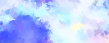 Sanatsal soyut arkaplan. Doku boyalı duvar kağıdı. Boya darbeleriyle yaratıcı bir illüstrasyon. Fırça desenli resim.