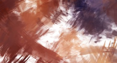 Sanatsal soyut arkaplan. Doku boyalı duvar kağıdı. Boya darbeleriyle yaratıcı bir illüstrasyon. Fırça desenli resim.