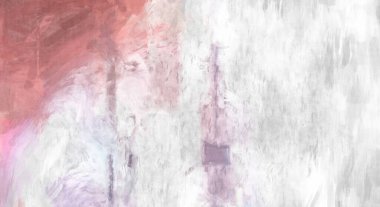 Soyut arkaplanda pürüzlü fırça darbeleri. Fırça boyası. Renkli boya darbeleri. Eşsiz duvar sanatı. Tuvaldeki modern sanat. Renkli çağdaş sanat eserleri. 