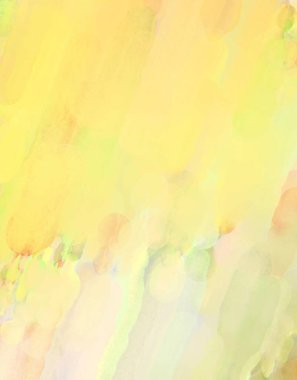 Yumuşak suluboya duvar kağıdı. Hafifçe fırçalanmış renkleri olan sanatsal bir resim. Pastel renkler arkaplana dokunmuş. Soyut duvar sanatı..