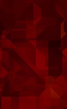 Renkli ve canlı geometrik şekiller katmanları var. Bir teknoloji planının dijital illüstrasyonu. Gelecekçi tasarım şablonu.