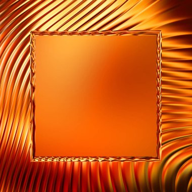 Soyut çerçeveli arkaplan. Renkli, canlı, dalgalı bir duvar kağıdı. Merkezi çerçeveli yaratıcı grafik 2d çizim. Dinamik şekilli modaya uygun sıvı örtüsü.